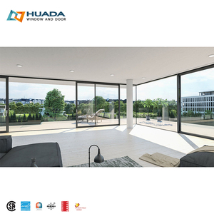 Puertas Panorámicas Grandes de Aluminio, Puertas Elevables y Corredizas, Puertas Corredizas de Vidrio Templado con Triple Acristalamiento para Viviendas - Product Image 3