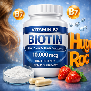 Vitamine B7 Biotine 1kg/boîte 25kg/fût <span class=keywords><strong>Prix</strong></span> en gros avec livraison DDP porte-à-porte aux États-Unis et en Europe Huge Roc - Product Image 3