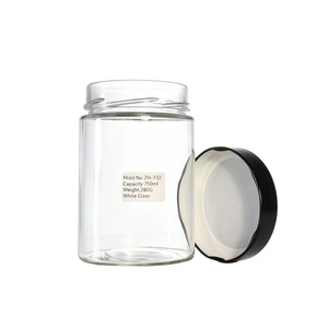 Botellas de Vidrio para Licor a <span class=keywords><strong>Precio</strong></span> de Fábrica para Miel, Mermelada de Fresa, Granos Mixtos, Granos de Café con Grabado Láser - Product Image 4