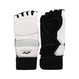 Guantes de Boxeo MMA de Medio Dedo con Soporte de Velcro en la Muñeca, Unisex, para Entrenamiento y Combate - Product Image 3