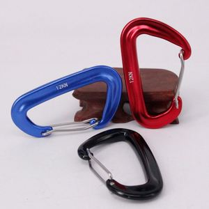 Mousqueton en aluminium en forme de D robuste 12KN avec logo personnalisé pour hamac et événements extérieurs - Product Image 5