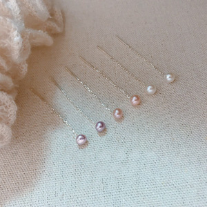 Catena di <span class=keywords><strong>Orecchini</strong></span> in <span class=keywords><strong>Argento</strong></span> Sterling 925 con Perle e Nappa Lunga da Donna Regali <span class=keywords><strong>Eleganti</strong></span> - Product Image 4