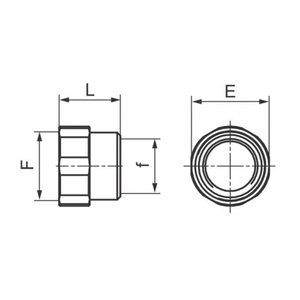Verre de vue en acier au carbone femelle/femelle 1 \ "X 1 \" fer usiné forgeage BSP filetage réduisant les connecteurs de tuyau de manchon 50mm X 12mm - Product Image 3