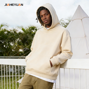 Wholesale Custom Blank Oversized <strong>Men</strong> <strong>Hoodies</strong> Streetwear Pullover Cotton Unisex Comfortable Thick Style Clothing Manufacturers - Product Image 3
