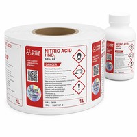 Étiquette autocollante en vinyle personnalisée, résistante à l'eau, aux rayures et aux UV, impression couleur intégrale, logo personnalisé, découpe sur mesure pour emballage