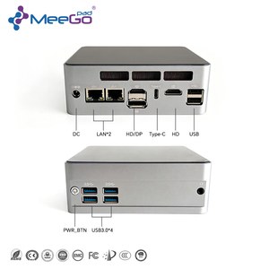 Mini PC AI Meegopad, 12e génération I7 1255U I5 1235U, 2*DDR5 RAM, stockage NVME, Win11/10 <span class=keywords><strong>Pro</strong></span>, <span class=keywords><strong>6</strong></span>*USB, 2HD, affichage DP, Type-C, ordinateur de bureau - Product Image 1