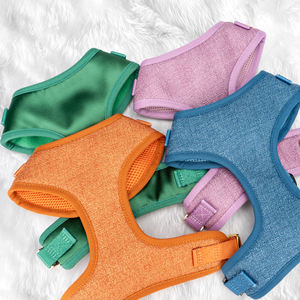 <span class=keywords><strong>Harness</strong></span> dan Tali Anjing Hanyang Custom Polyester No Choke Mesh Ukuran Ekstra Kecil, Set <span class=keywords><strong>Harness</strong></span> Kerah yang Dapat Disesuaikan untuk Anjing dan Kucing Ukuran Kecil hingga Sedang - Product Image 4