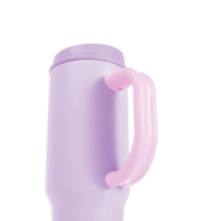 Gobelet isotherme en acier inoxydable de 40 oz avec poignée, anti-fuite, compatible porte-gobelet de voiture, personnalisable avec logo, vente en gros, OEM