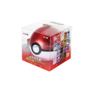 Un lot de cartes à collectionner <span class=keywords><strong>Pokémon</strong></span> authentiques et originales en version chinoise, boîte cadeau Elf Ball, boosters de cartes - Product Image 4