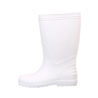 Abattoir ultra-léger spécial blanc bottes alimentaires EVA matériel travail Protection chaussures de pluie automne chaud respirant caoutchouc