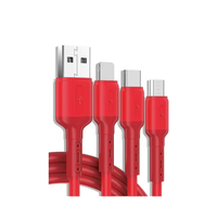 Earphone & jam tangan pintar, kabel pengisi daya USB tipe-c/micro-usb tahan lama 1M/2m/3 kaki/6 kaki untuk Ponsel Power Bank nilon/kabel PVC