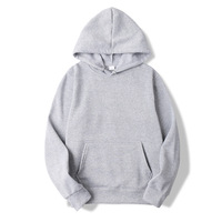 Sweat à Capuche Homme OEM 100% Polyester à Manches Longues avec Logo Imprimé Personnalisé, Pull Oversize pour Hommes