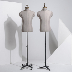 ใหม่เสื้อแจ็กเก็ตหุ่นโชว์เสื้อแจ็กเก็ตสำหรับผู้ชายผ้าลินินแขนยืดหยุ่นทำจากไฟเบอร์กลาสชุดโชว์ - Product Image 5