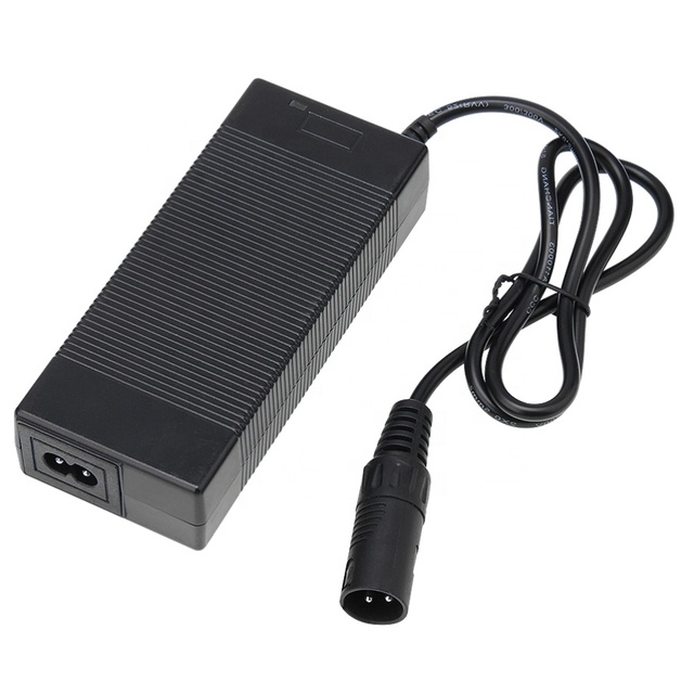 42V 2A Charger for 36V 10S Electric Bike E-bike Lithium Battery XLR Plug Connector Input 100-240V