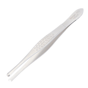 แหนบต่อขนตาชิเฉียง 9 ซม. ปลายสแตนเลสสตีลสำหรับต่อขนตาและแต่งหน้า - Product Image 1