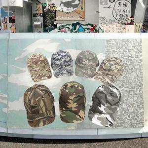 Gorra de béisbol snapback de ala curva 100% acrílica con camuflaje masculino para hombre, gorras deportivas tipo trucker al por mayor para promoción - Product Image 2