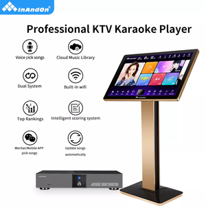 Système de <span class=keywords><strong>karaoké</strong></span> professionnel haut de gamme KTV InAndon multifonction KV-V5 Max, machine à chanter avec écran tactile WiFi 8 To, lecteurs de <span class=keywords><strong>karaoké</strong></span> 4K - Product Image 2