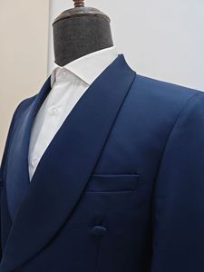 <span class=keywords><strong>Traje</strong></span> Azul Marino <span class=keywords><strong>de</strong></span> Doble Botonadura <span class=keywords><strong>para</strong></span> <span class=keywords><strong>Hombre</strong></span>, Esmoquin Profesional, Diseño Personalizado, Trajes <span class=keywords><strong>de</strong></span> Novio <span class=keywords><strong>para</strong></span> <span class=keywords><strong>Matrimonio</strong></span> - Product Image 5