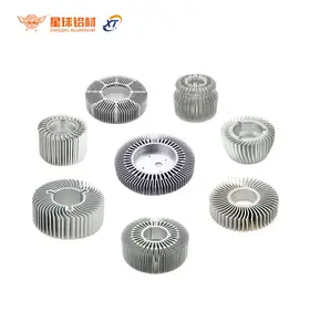 China Factory Price Custom ize LED Aluminium Profil Kühlkörper gehäuse Square Extrusion Kühlkörper Kühler Kühler