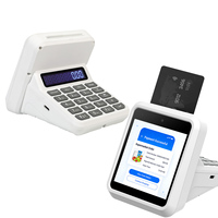 Terminal de paiement intelligent EMV avec puce + NFC frontal, Bluetooth, écran 4 pouces et clavier Z80-V9