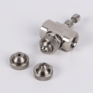 <span class=keywords><strong>Buse</strong></span> d'<span class=keywords><strong>atomisation</strong></span> pneumatique à ventilateur plat BYCO de haute qualité à siphon interne pour l'humidification - Product Image 6