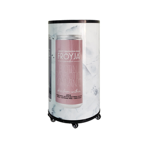 <span class=keywords><strong>Nevera</strong></span> Exhibidora de <span class=keywords><strong>Cerveza</strong></span> y Bebidas Meisda SC65Y de 65L, de Temperatura Única, con Refrigerante R600A, Diseño de Barril Redondo - Product Image 2