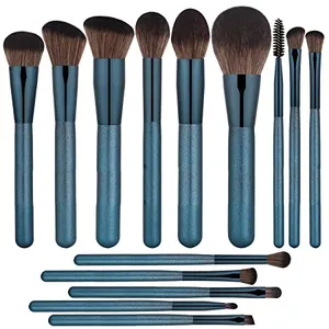 Suppliers Makeup Brush Set 14Pcs Premium Synthetic Professional Foundation Powder Blending Concealer Eye shadows Blush