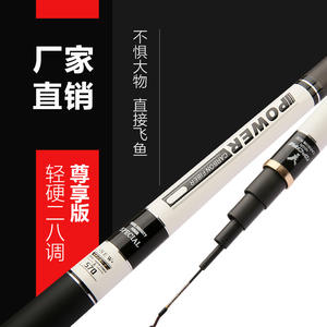 Caña de Pescar de Fibra de Carbono de Alta Potencia, 3.6-7.2m, Súper Resistente, para Pesca Deportiva en Agua Dulce, Ríos, Pesca en Taiwán - Product Image 2