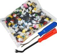 500 pièces Nouveaux attaches et clips rapides pour pare-chocs automobiles, rivets à clipser en plastique/nylon/POM
