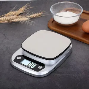 Balança de cozinha inteligente, popular, alta precisão, 0.1g/max.3000g, comida, balança de cozinha