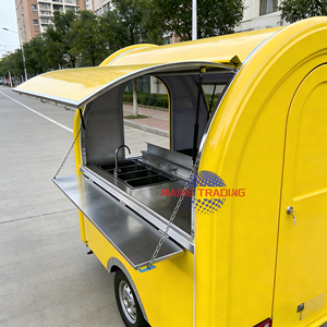 ice cream trucks catering trailer /retro food truck electric usa/mobile food truck trailer for sale - Product Image 3