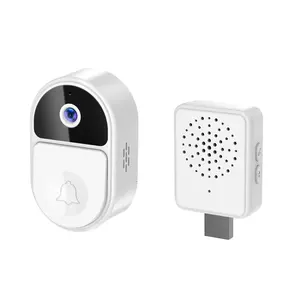 Sonnette intelligente Wifi caméra IP 1080P téléphone sonnette de porte appartements alarme IR interphone de sécurité sans fil sonnette wi-fi vidéo