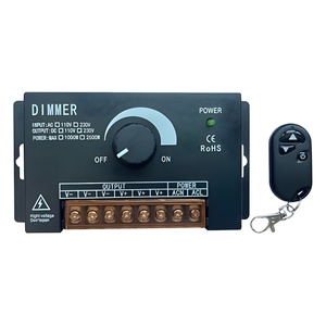 110V 220V của nhãn hiệu Twist điều khiển với RF điều khiển từ xa kim loại màu duy nhất đèn <span class=keywords><strong>LED</strong></span> <span class=keywords><strong>Dimmer</strong></span> chuyển đổi RF3-ACD PMW 0-100% DIM - Product Image 4