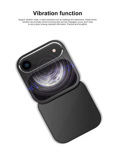 I17 Air Mini Telefono Pieghevole con Doppia <span class=keywords><strong>SIM</strong></span>, Composizione Rapida, Voce Magica, Lista Nera, Radio FM, Lettore MP4, Piccolo Cellulare a Conchiglia - Product Image 2