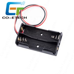 No.5 Baterai Kotak Dudukan Baterai AA 1/2/3/4/6/8 1.5V Baterai Socket Case dengan Kawat - Product Image 1