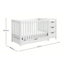 Lit bébé moderne en bois écologique personnalisé avec armoire de rangement et commode à trois tiroirs pour chambre d'enfant, chambre à coucher, hôpital