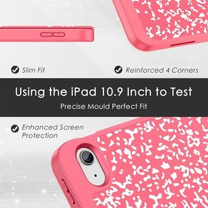 Coque pour iPad (A16) 11ème génération 2025 11 pouces et 10ème génération <span class=keywords><strong>2022</strong></span> 10.9 pouces, antichoc + veille/réveil automatique dos souple pour iPad 11 "/10.9" - Product Image 3