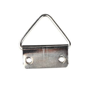 Gancho Colgante Triangular Plateado de Acero Inoxidable, Gancho Individual de 1-3 kg para Montaje en Pared o Puerta - Product Image 3