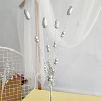 Kerst Gouden Glitter Fruitballen Feestelijke Benodigdheden Kerstboom Accessoires Pistache Thema China 30cm-100cm