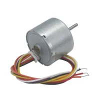 Moteur CC sans balais micro 12V/24V 4500-9000 tr/min, haute vitesse, PWM réglable CW/CCW, 2418 avec driver intégré, aimant permanent, usage domestique