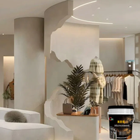 Microciment Revêtement Bas Prix Maison Industrielle Ciment Look Microciment Plancher Blanc Micro Ciment
