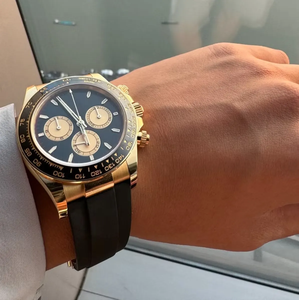 4130 Luxury Sports Mechanical Watches Custom Logo OEM Stainless Steel Wrist Automatic Sapphire Crystal 100 Bar Power Reserve - Product Image 1