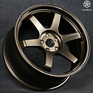Rines de Aleación Forjada DW de 17, 18, 19, 20, 22 y 24 Pulgadas, Modelo Golden Te37 Saga Multirradio con Borde Profundo para <span class=keywords><strong>BMW</strong></span> E92 F87 F80 F82 M2 M3 - Product Image 5