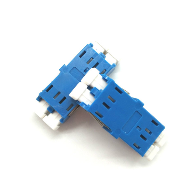 Optical fiber LC UPC duplex adapter sm simplex FTTH single mode fiber optic coupler