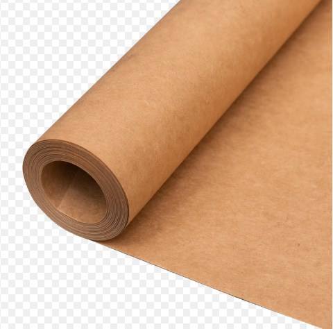 80gsm SIngle Side Silicone Coated Brown Kraft Paper Release Paper Label Materials