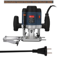 Fresadora Eléctrica MaxTool 1200W/1800W Multifunción para Ranurar, Recortar y Grabar, de Grado Industrial para Madera y Piedra