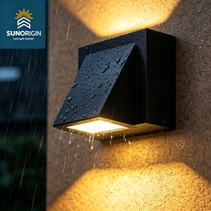 Applique Murale Extérieure Étanche IP65, Luminaire LED Moderne Haut/Bas en ABS pour Couloir, Jardin, Porche, Éclairage Mural Extérieur - Product Image 6