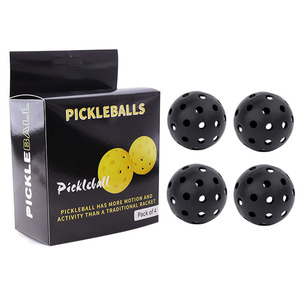 USAPA aprobado Inyección Pickleball Ball 4PCs paquete en una caja de color 40 Agujeros al aire libre PE material-Xiamen Green <span class=keywords><strong>Monar</strong></span> Industry - Product Image 3