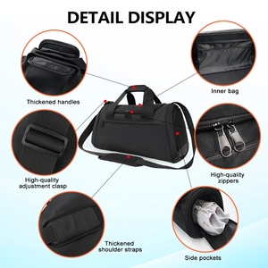 Custom Multifunction Light <strong>Weight</strong> Large Capacity Waterproof <strong>Backpack</strong> &amp; Duffel Bag for Unisex Sports Gym Travel with Shoe Space - Product Image 4