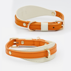 Collar de Perro de Cuero Vegano de Lujo Personalizado con Lazo y Correa, Ajustable, al por Mayor, en Stock, Correas Recicladas para Mascotas - Product Image 2